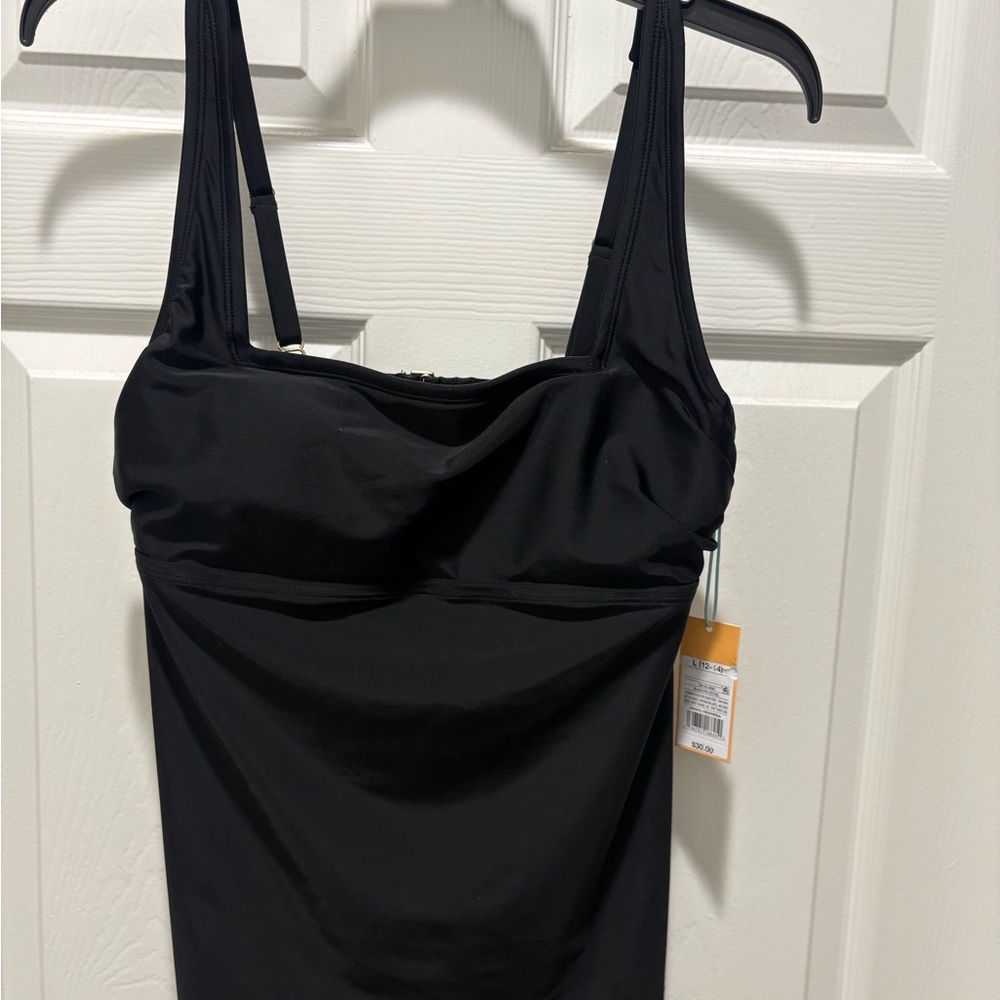 Kona Sol Black Tankini top.